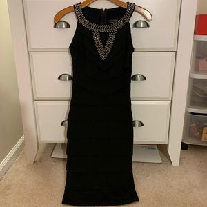 White House Black Market slimming bodycon dress